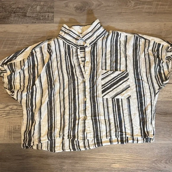 Linen Striped Matching Set - Picture 7 of 9